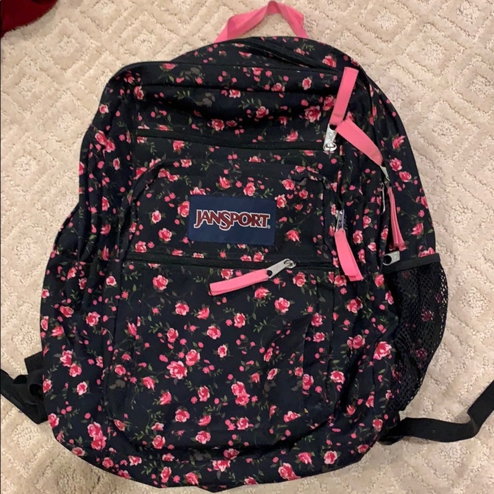 Jansport floral backpack